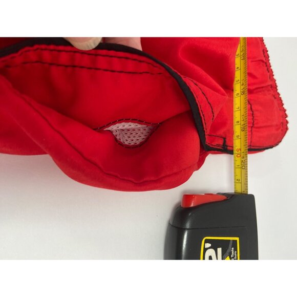 Red Shorts Athletic Pockets w/Elastic Fully Lined Sz XL Drawstring-Faded Glory - Picture 4 of 15